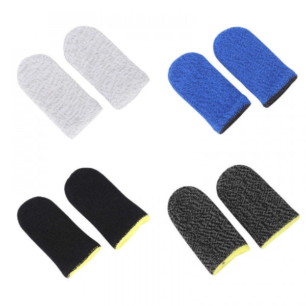 Pack Of_5 Pubg Game Touchscreen Finger Sleeves (Color: Assorted)