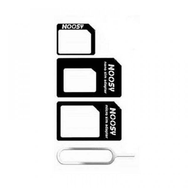 Pack Of_9 Noosy Sim Adapter (Color: Assorted)