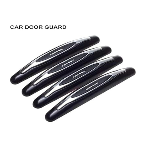 Pack Of 4 Compact Microfibre Car Door Guard (White)