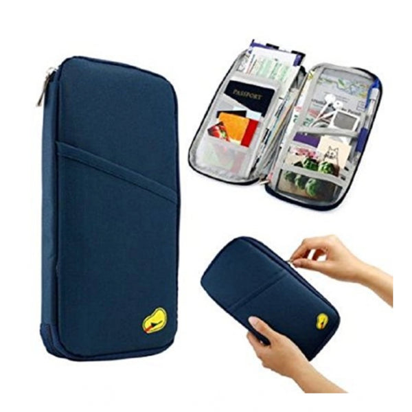 Passport Holder, Passport Wallet, Travel Wallet Envelope Flip Cover Case Pouch As Well As for Credit Cards (Assorted)