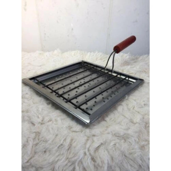 Steel Desk Tabletop Outdoor Stainless Steel Mini Smoker (Silver)