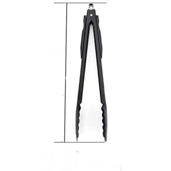 Steel Kitchen Serving Food Salad (Black)
