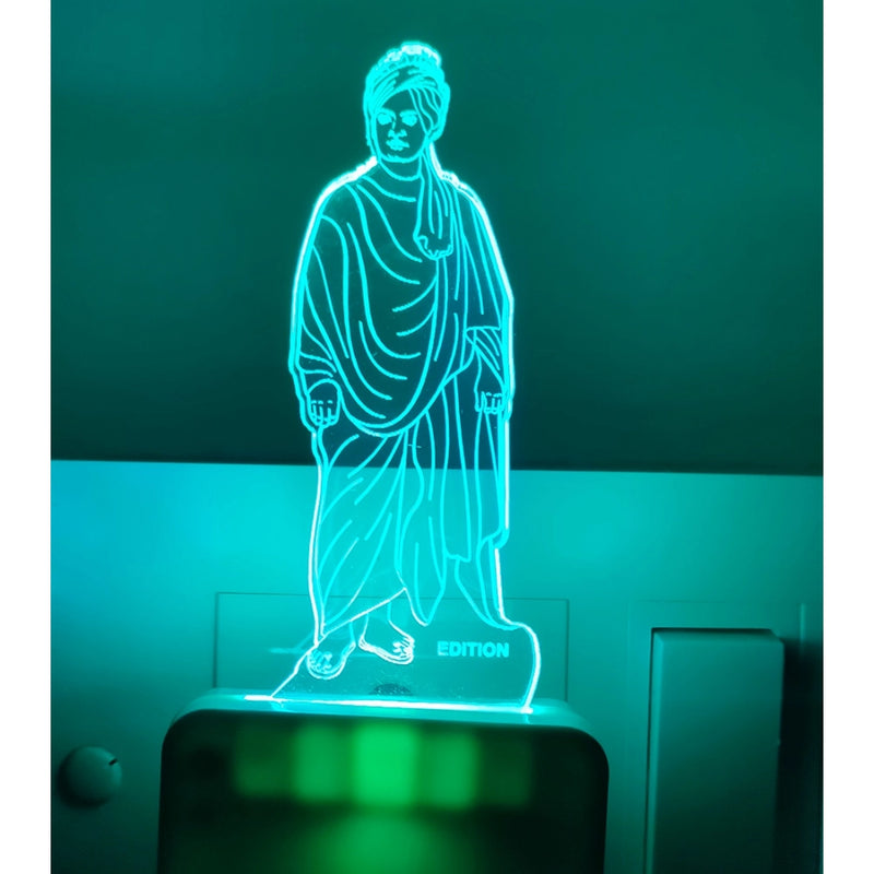 Vivekanandha Statue AC Adapter Night Lamp